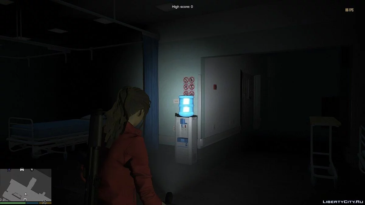 Клэр Рэдфилд из игры Resident Evil / GTA 5