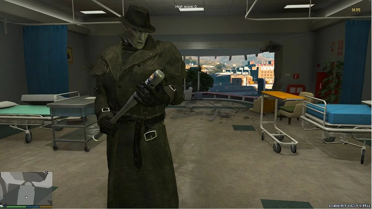 Мистер Икс из Resident Evil 2 Remake / GTA 5