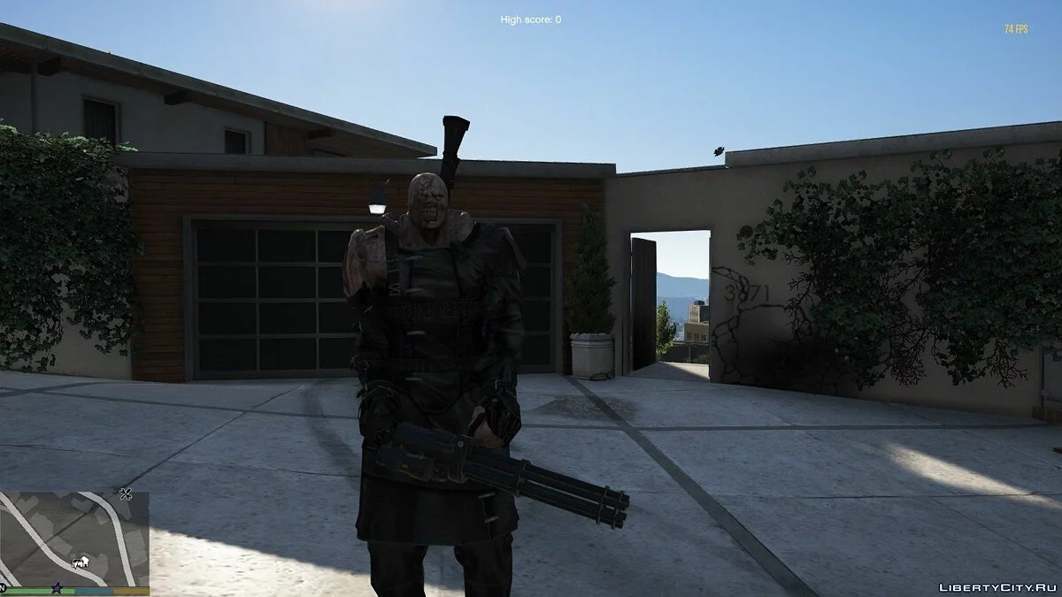 Nemesis из игры Resident Evil / GTA 5