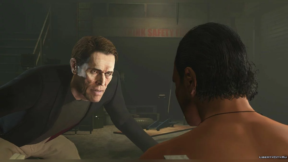 Уильям Дефо с полной лицевой анимацией 1.0 / GTA 5