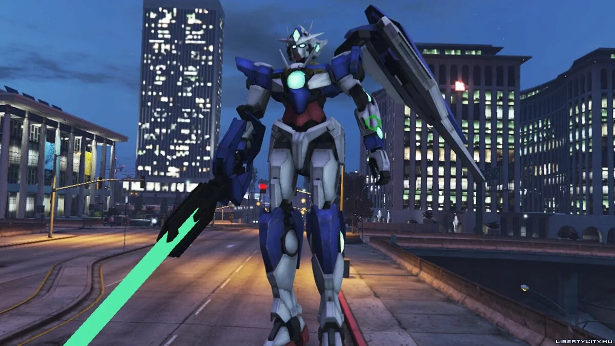 00 Qan из аниме Gundam / GTA 5