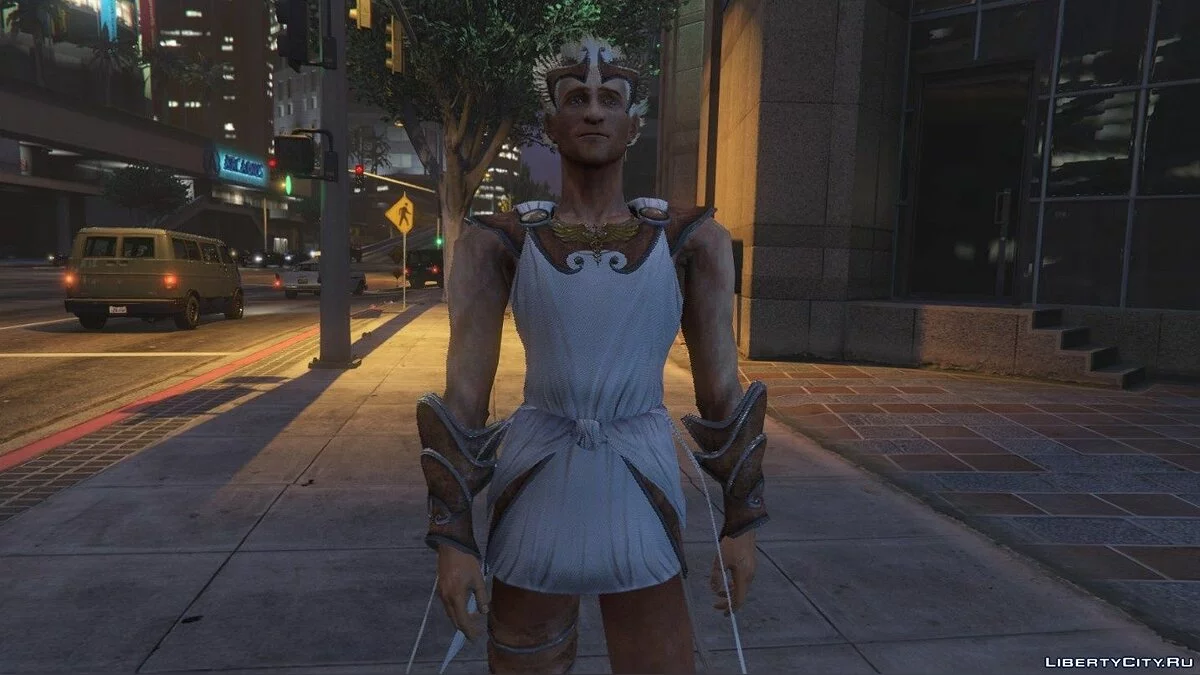 Гермес бог скорости из игры GOD of WAR 3 / GTA 5