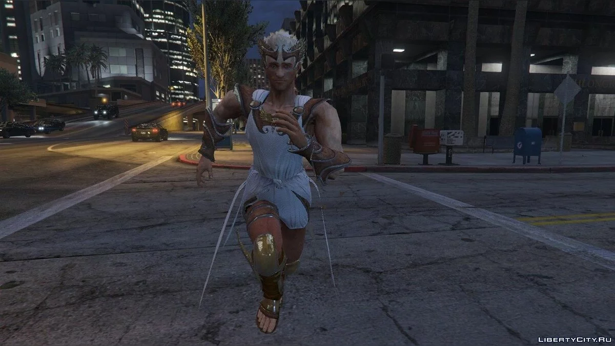 Гермес бог скорости из игры GOD of WAR 3 / GTA 5