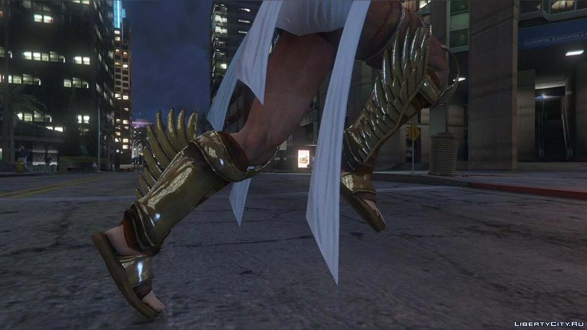 Гермес бог скорости из игры GOD of WAR 3 / GTA 5