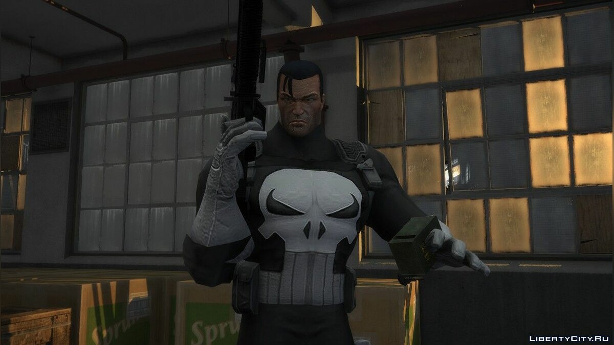 Замена punisher.ytd в GTA 5 (8 файлов) / Файлы отсортированы по скачиваниям  в порядке возрастания