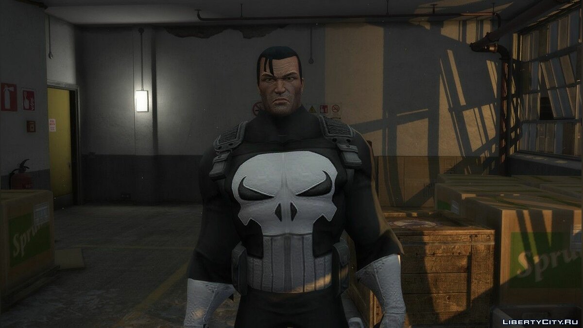 Замена punisher.ytd в GTA 5 (8 файлов)