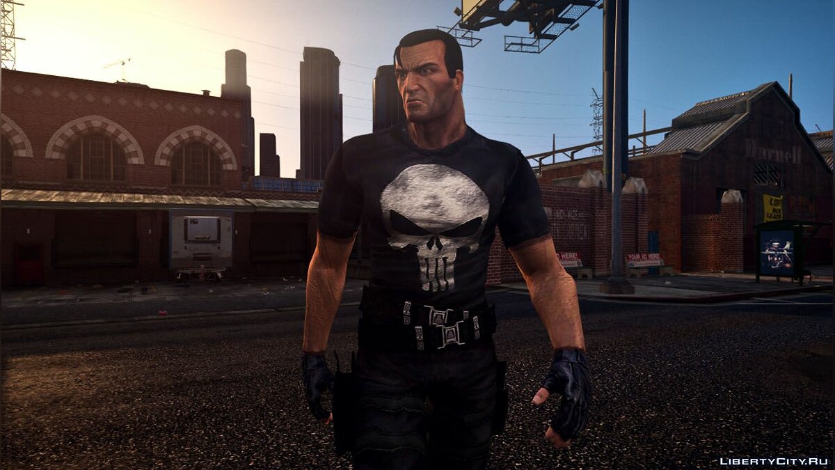 Скачать Badass Punisher from PS2 Game 1.0 - Каратель для GTA 5