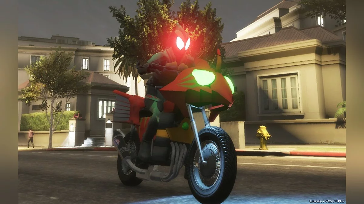 Камен Райдер в опасной форме / GTA 5