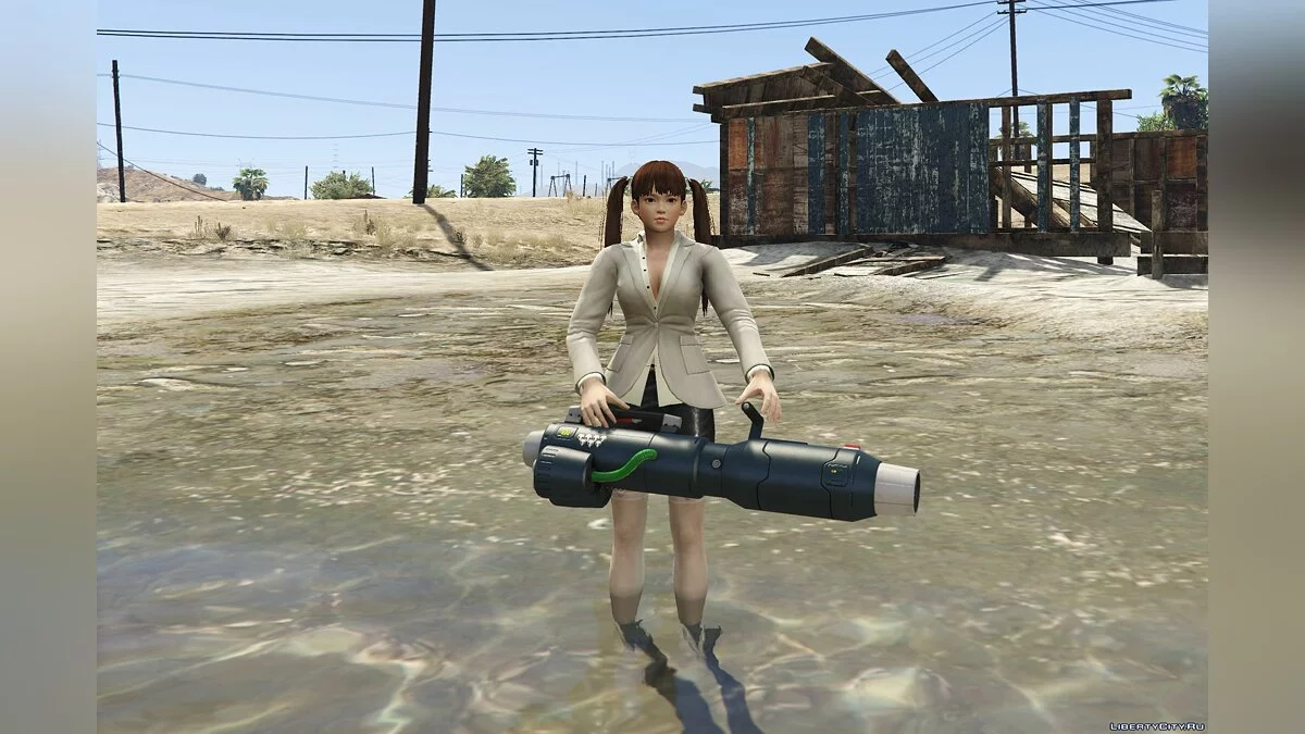 Лейфанг в офисной одежде / GTA 5