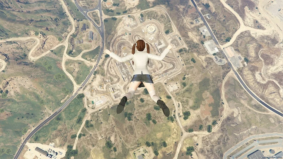 Лейфанг в офисной одежде / GTA 5