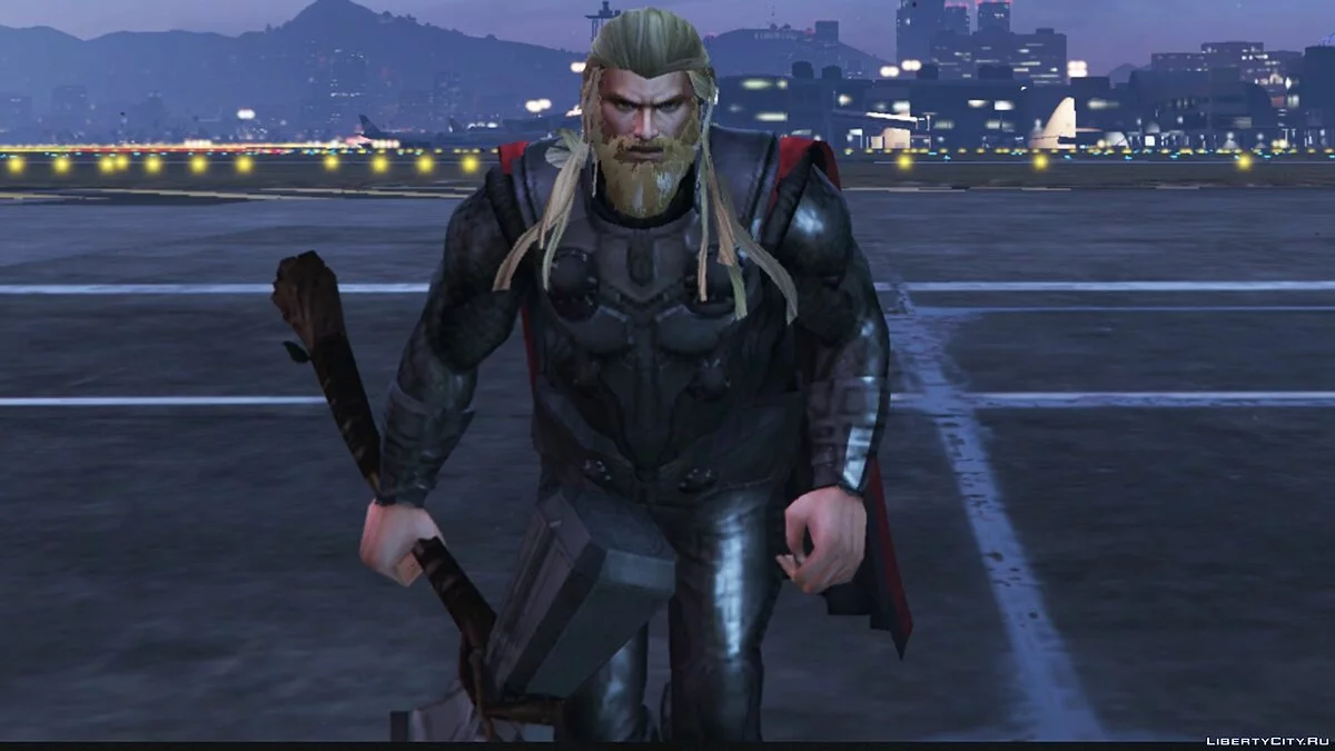 Тор из фильма "Мстители финал" v 1.3 / GTA 5