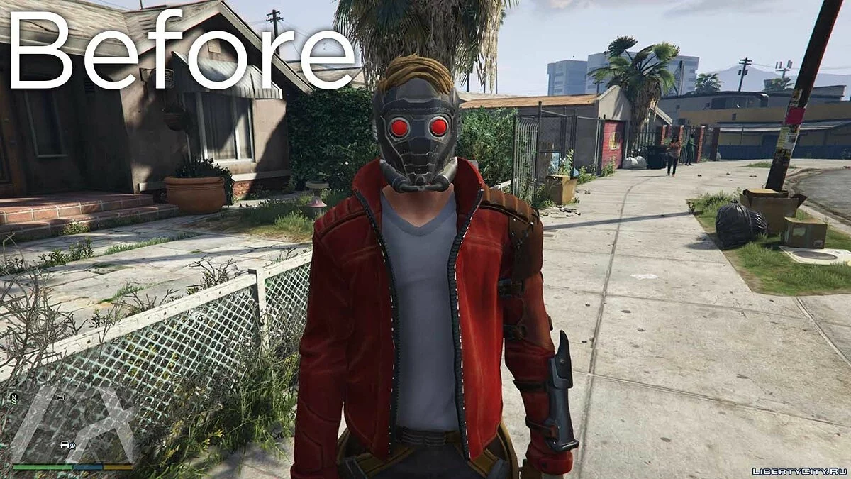 Улучшенные текстуры для Звездного лорда / GTA 5