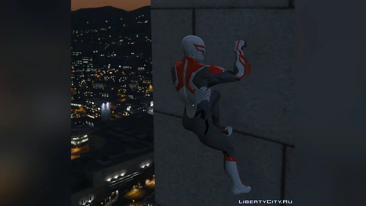 Человек-паук 2099 в белом костюме (PS4) / GTA 5