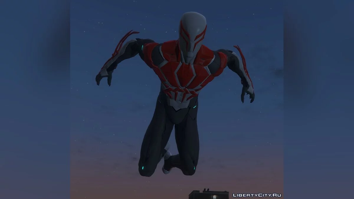 Человек-паук 2099 в белом костюме (PS4) / GTA 5