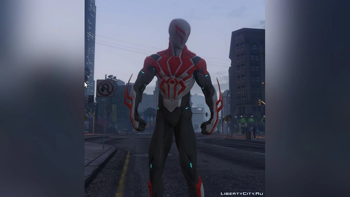 Человек-паук 2099 в белом костюме (PS4) / GTA 5