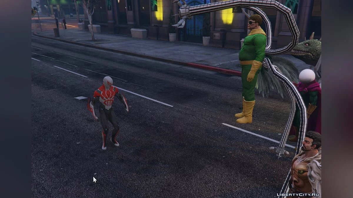 Человек-паук 2099 в белом костюме (PS4) / GTA 5