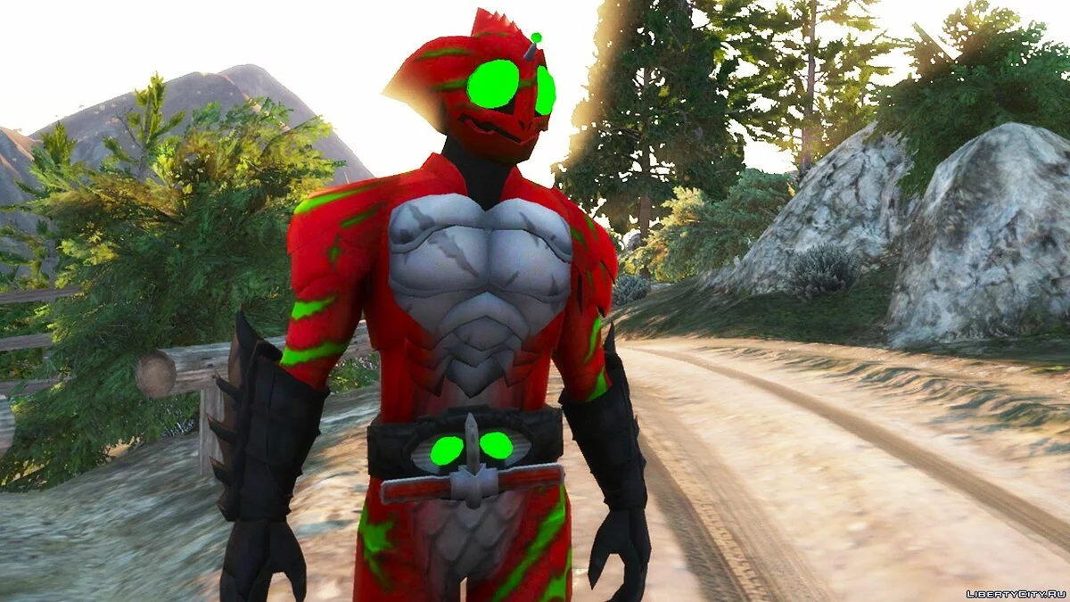 Камен райдер амазон альфа / GTA 5