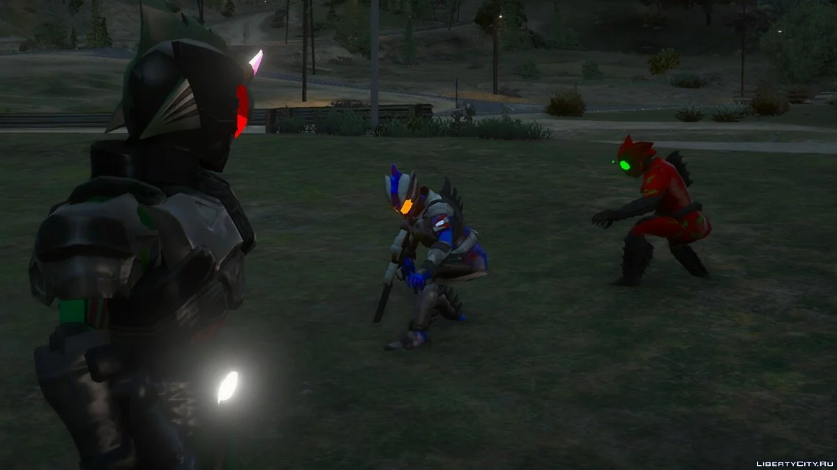 Камен райдер амазон альфа / GTA 5