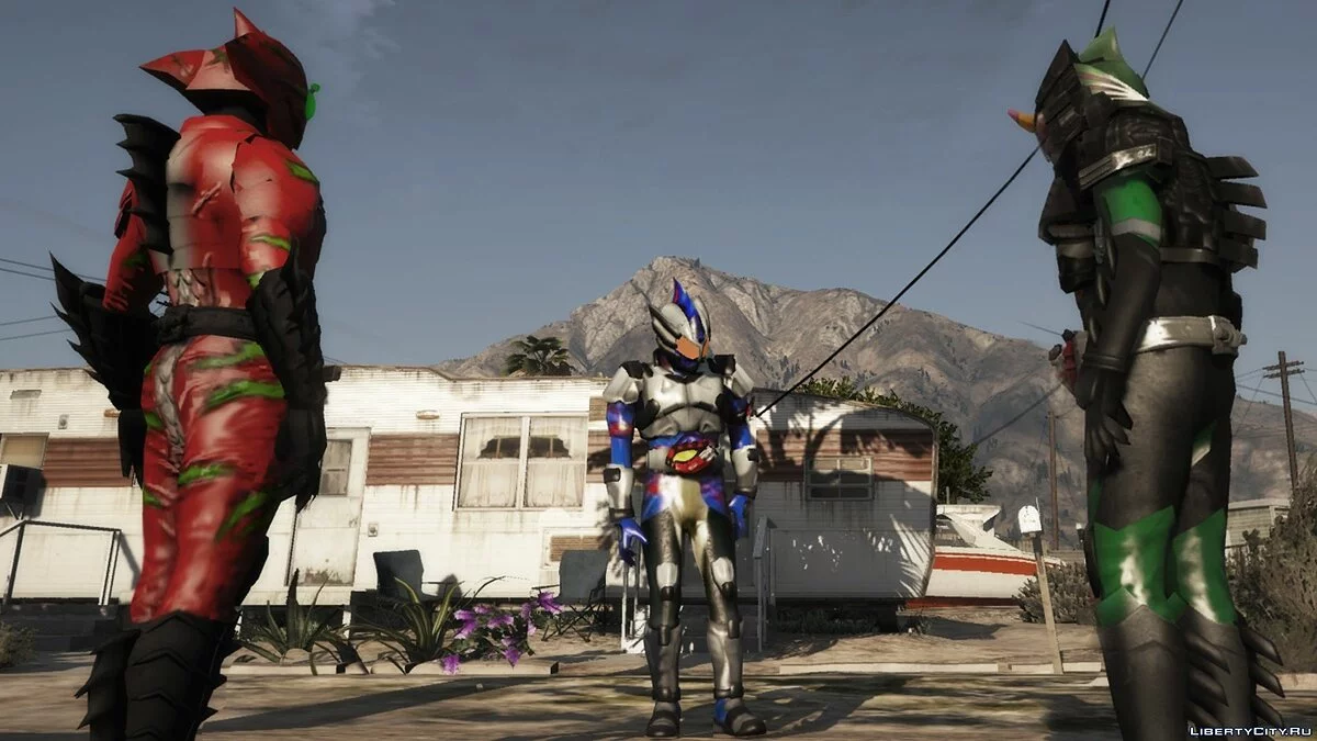 Камен райдер амазон нео / GTA 5
