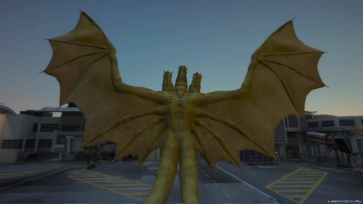 Король Гидора из фильма Годзилла 2019 / GTA 5
