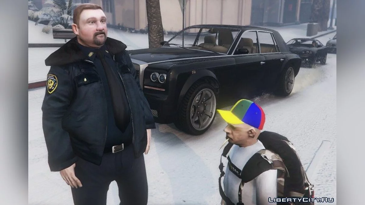 Полицейский из GTA 4 / GTA 5
