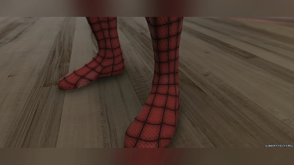 Человек-паук из игры The amazing spider-man 2 / GTA 5