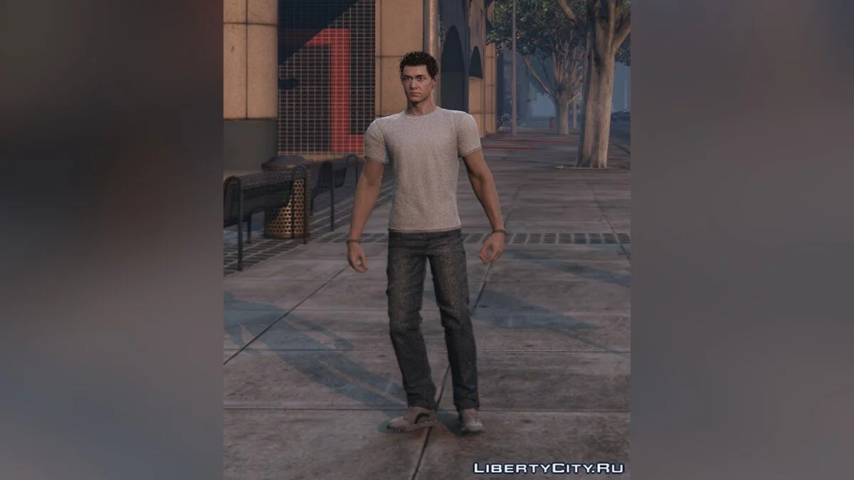 Человек-паук из PS4 - Питер Паркер + Улучшенный костюм  / GTA 5