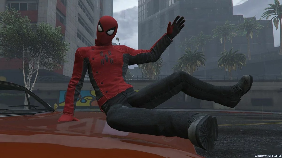 Человек-паук - Последняя битва (PS4) [Add-on Ped] / GTA 5