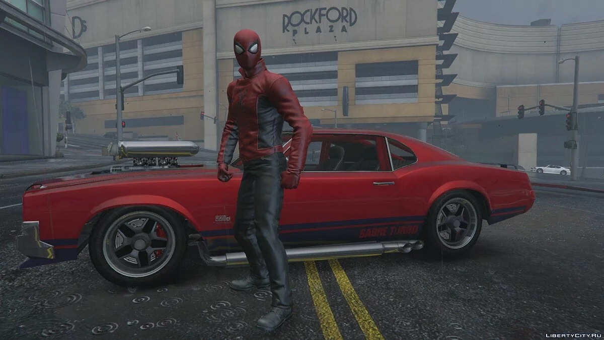 Человек-паук - Последняя битва (PS4) [Add-on Ped] / GTA 5