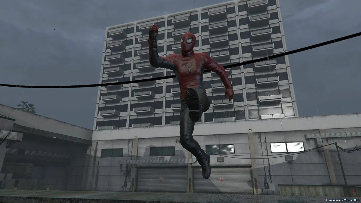 Человек-паук - Последняя битва (PS4) [Add-on Ped] / GTA 5