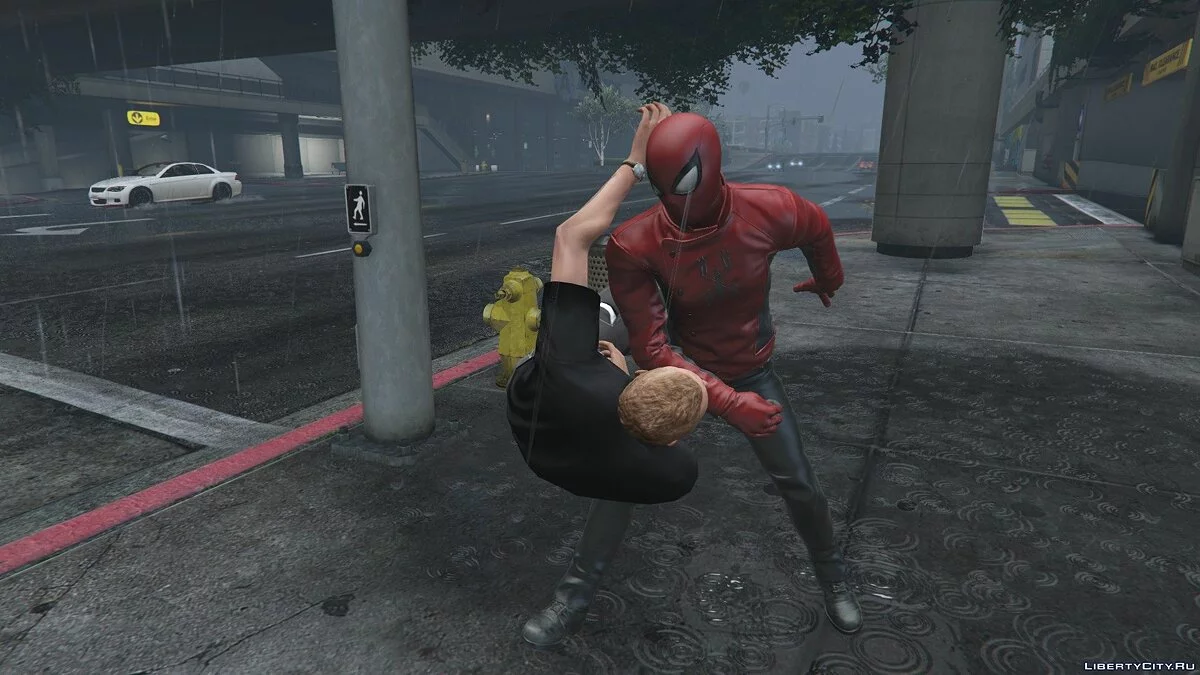 Человек-паук - Последняя битва (PS4) [Add-on Ped] / GTA 5