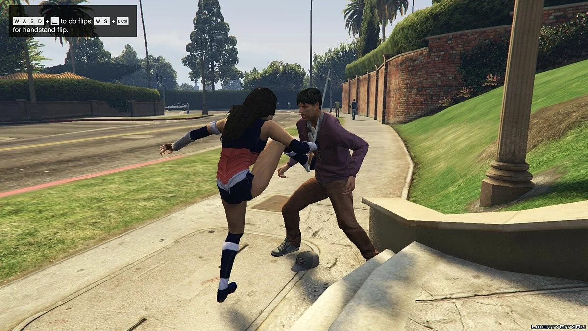 Чудо-женщина из "Лига справедливости: Война" (ретекстур) 1.0 / GTA 5