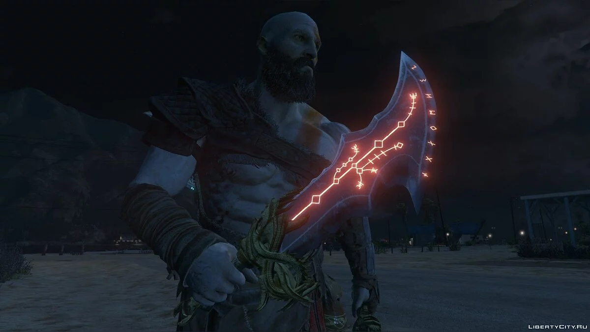 Кратос из игры God of war / GTA 5