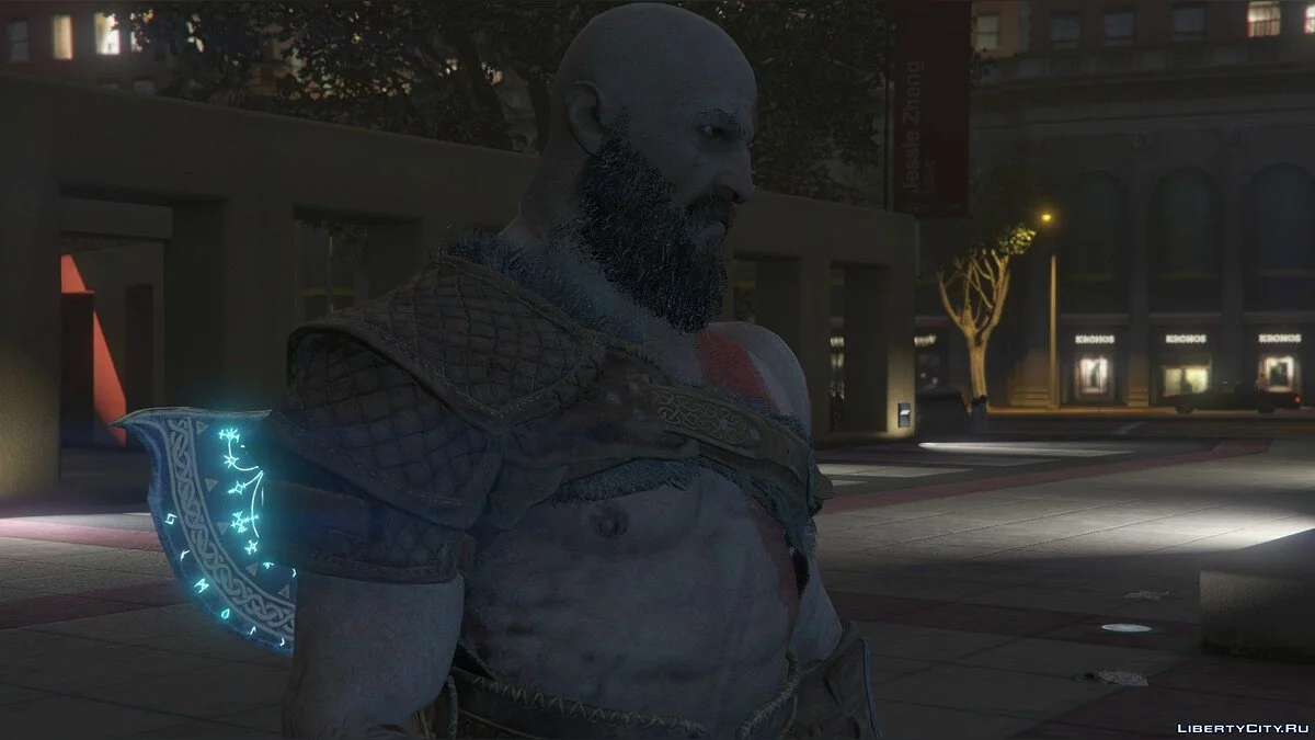 Кратос из игры God of war / GTA 5