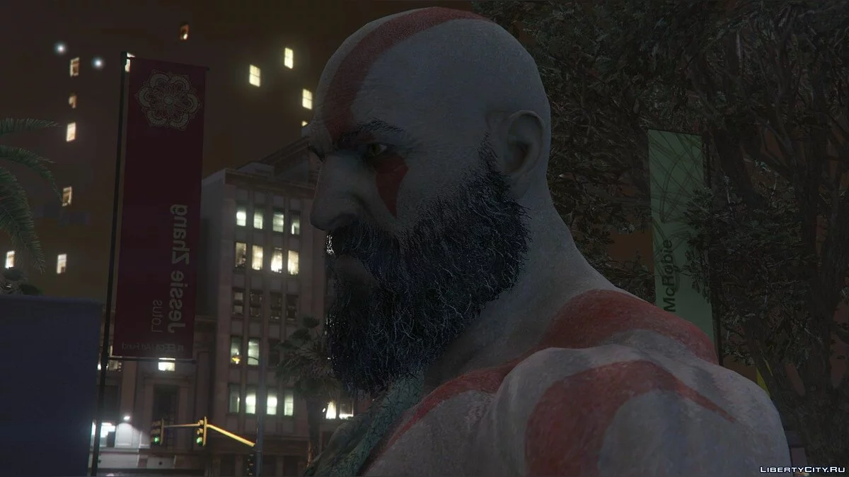 Кратос из игры God of war / GTA 5