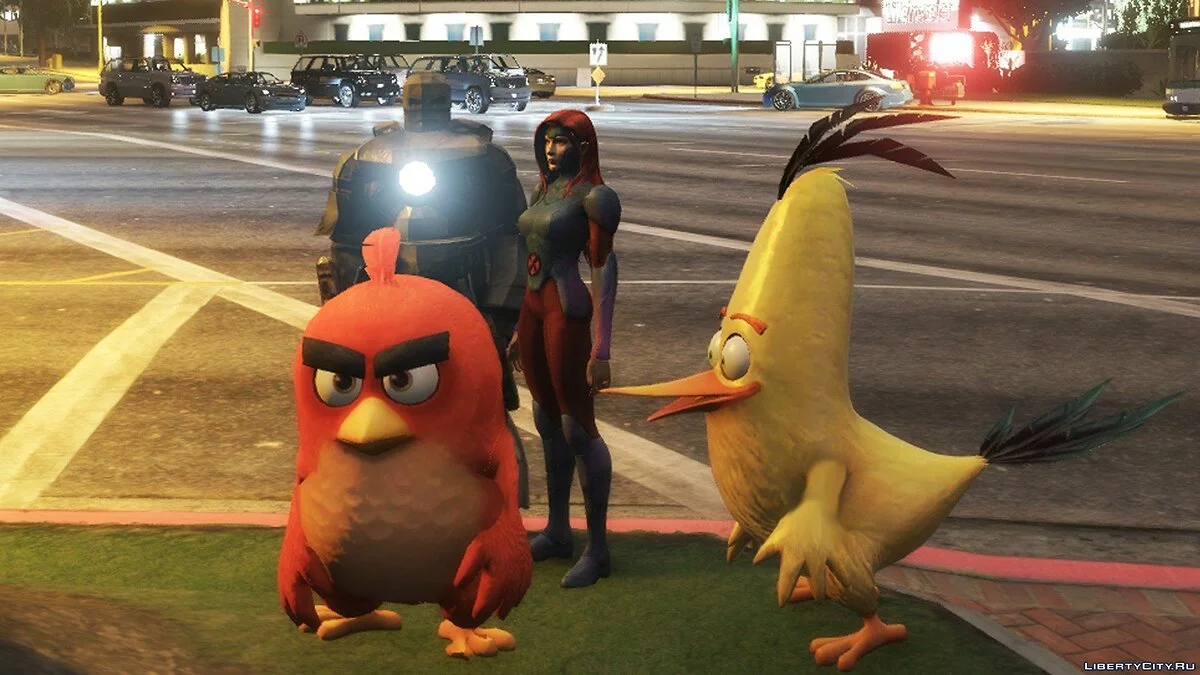 Рэд из Angry Birds / GTA 5