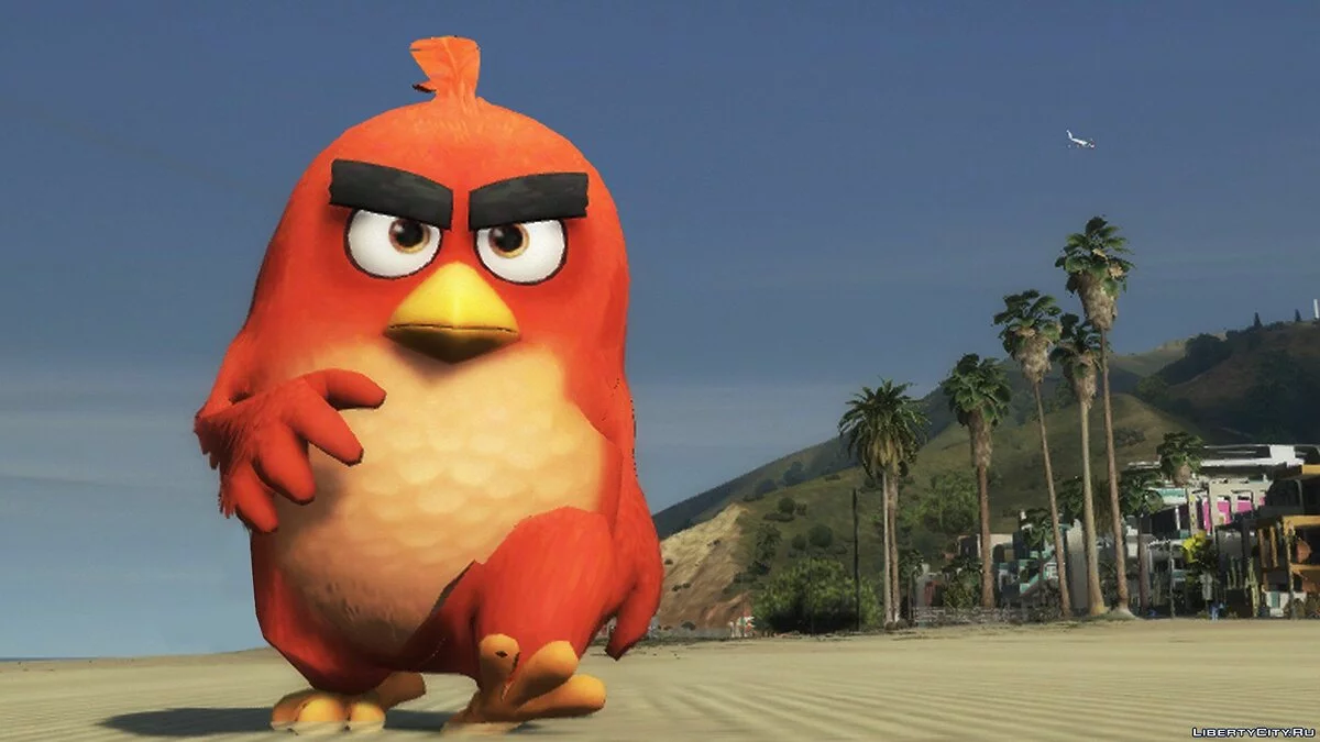 Рэд из Angry Birds / GTA 5