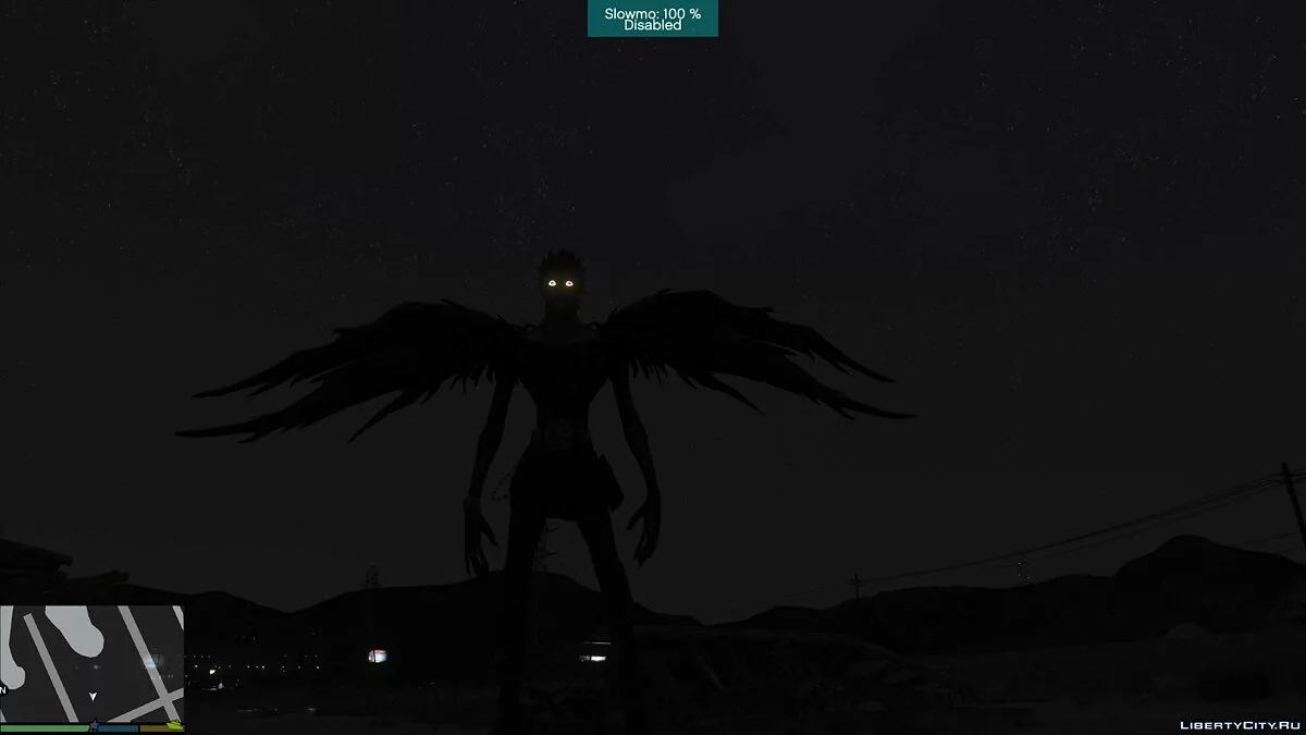 Рюк из "Тетрадь смерти" / GTA 5