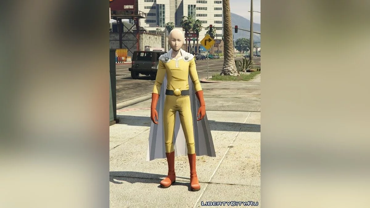 Сайтама из аниме One Punchman / GTA 5