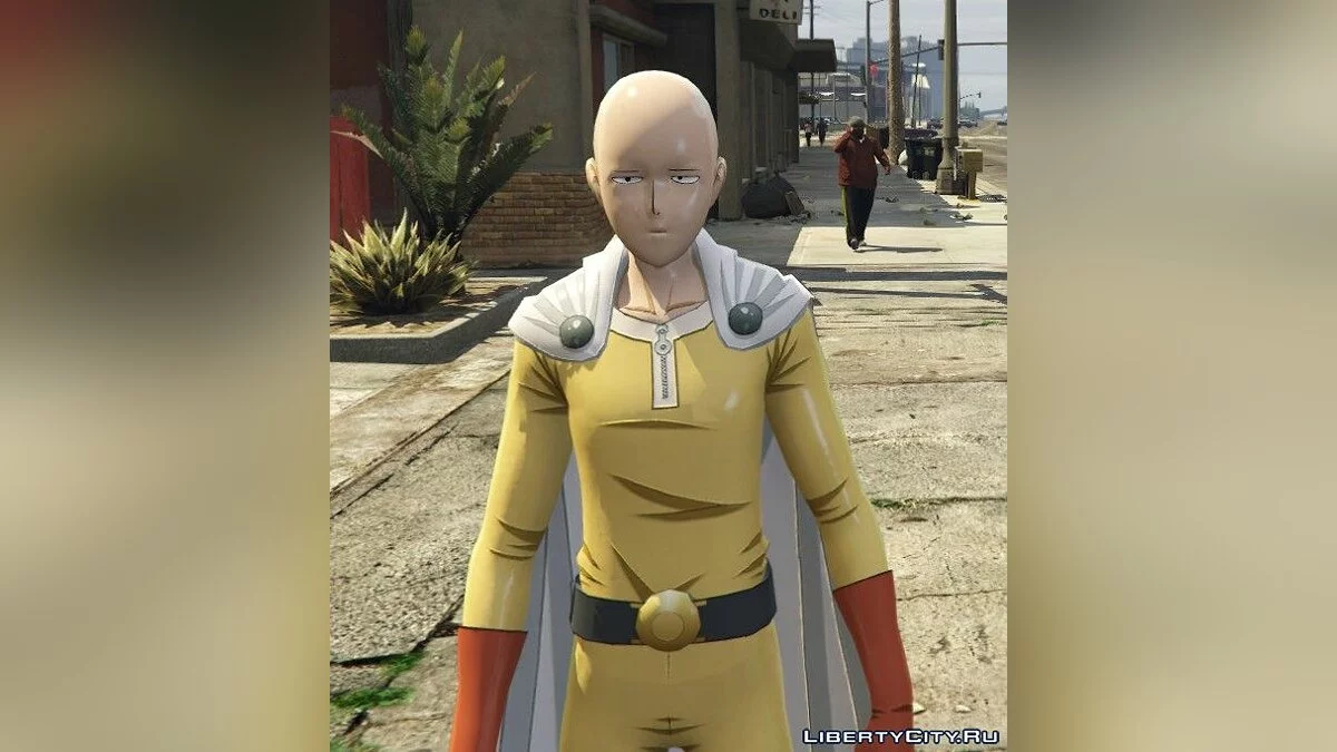 Сайтама из аниме One Punchman / GTA 5