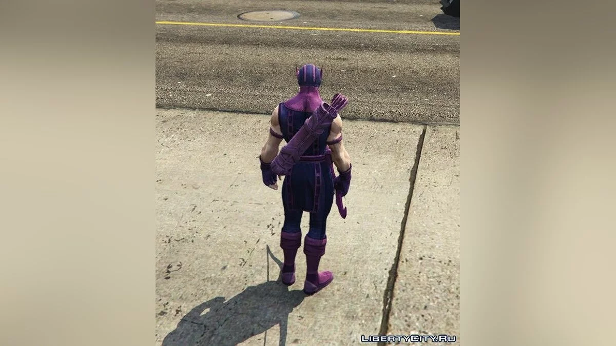 Соколиный глаз в классическом костюме / GTA 5