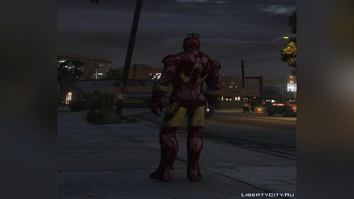 Железный человек Марк III (металлические отражения) / GTA 5