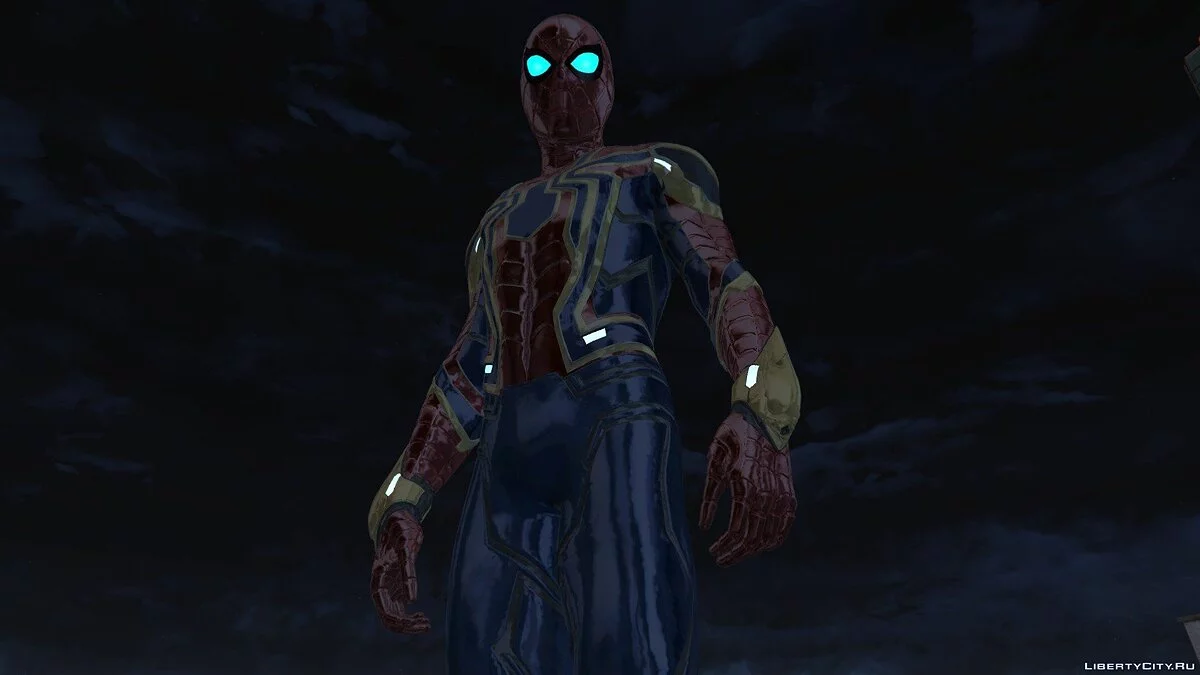 Железный Человек-паук (металлические отражения) / GTA 5
