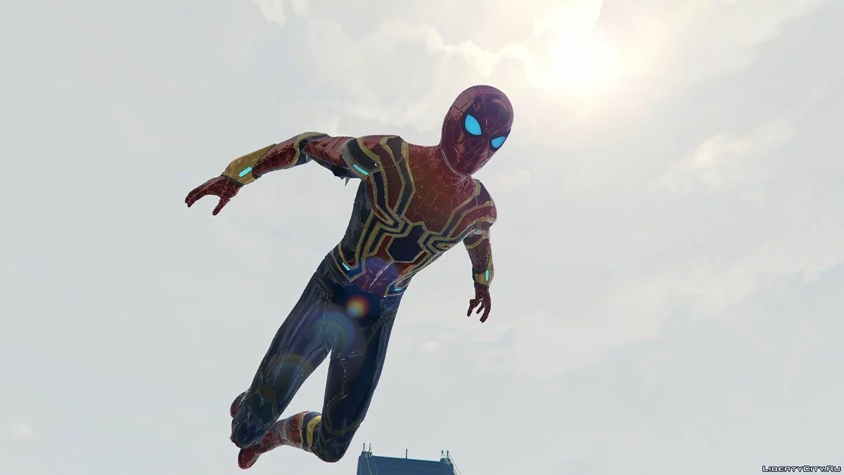 Железный Человек-паук (металлические отражения) / GTA 5