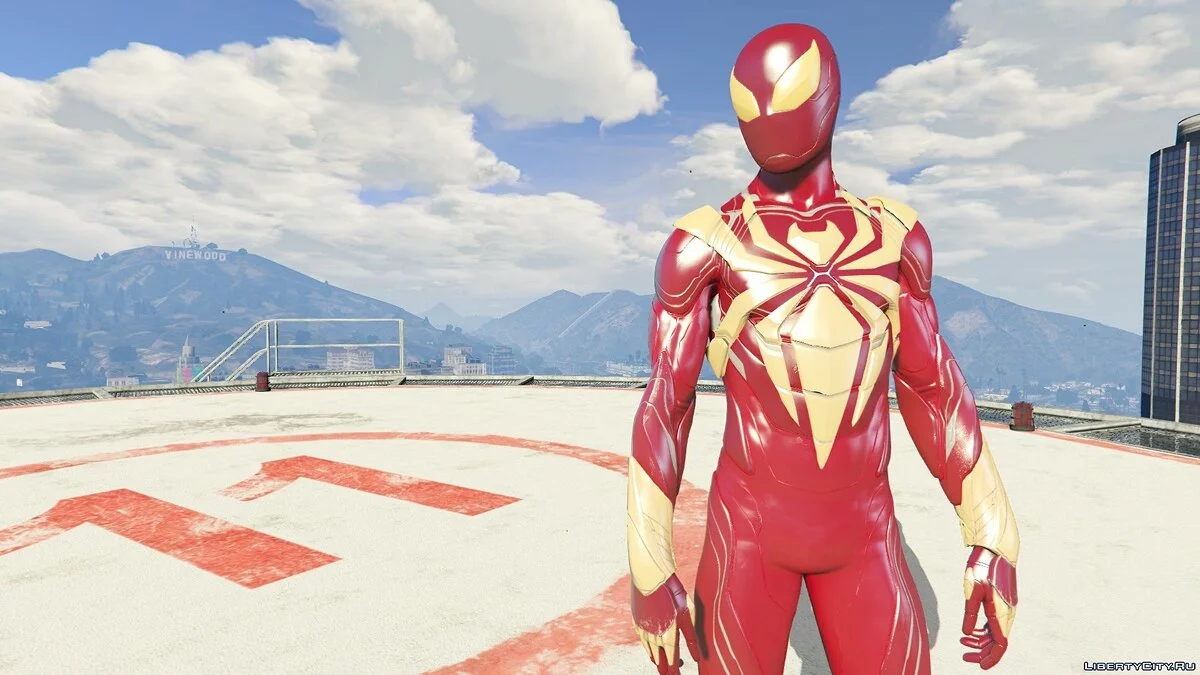 Железный человек-паук PS4 [Add-on Ped] / GTA 5
