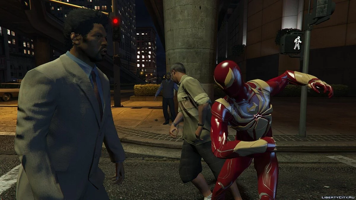 Железный человек-паук PS4 [Add-on Ped] / GTA 5
