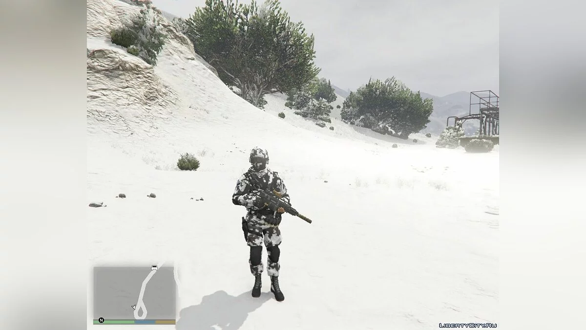 Зимние пакистанские коммандос / GTA 5