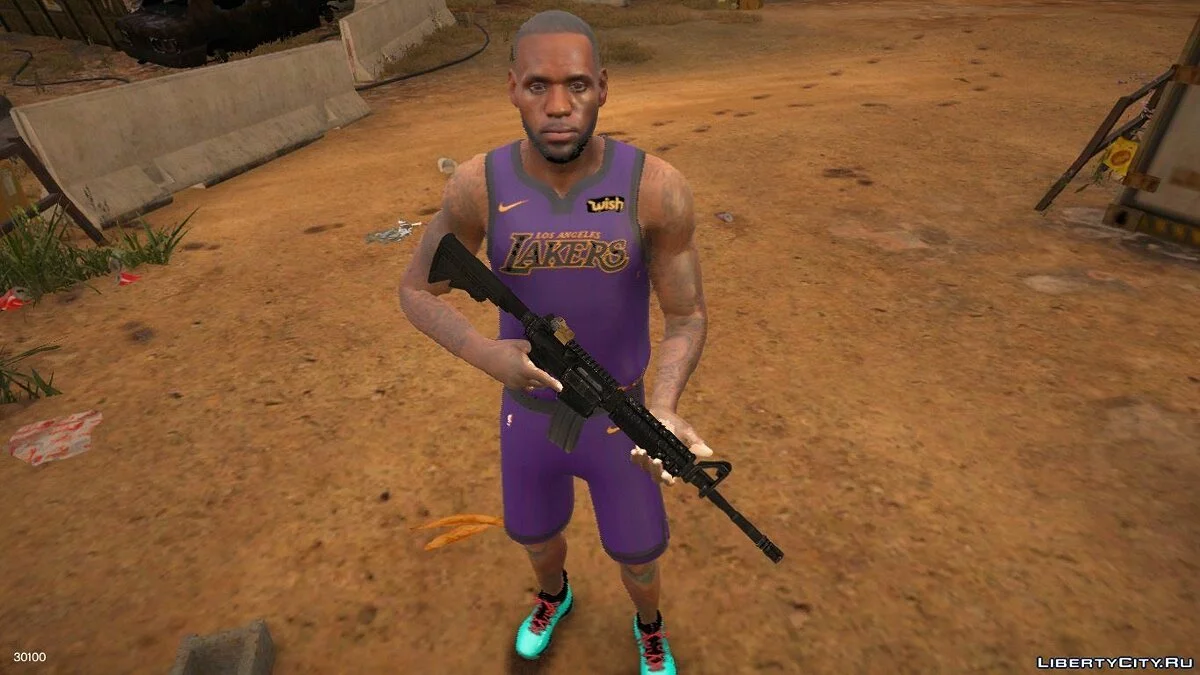 Джеймс Леброн / GTA 5