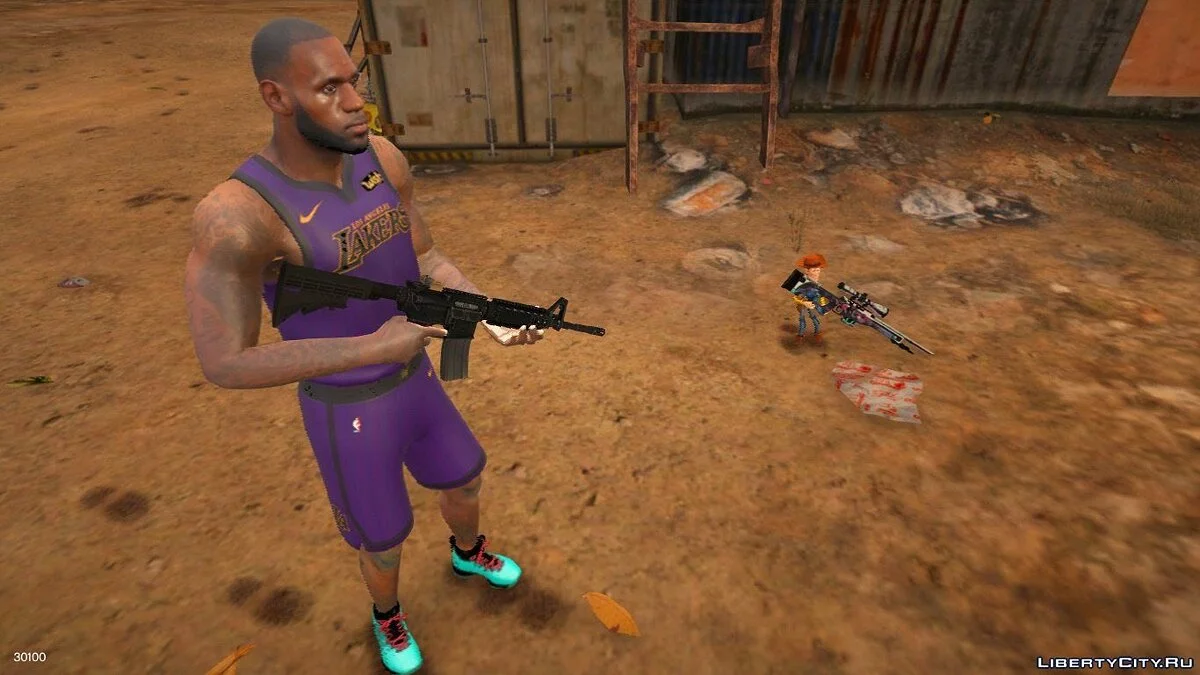 Джеймс Леброн / GTA 5