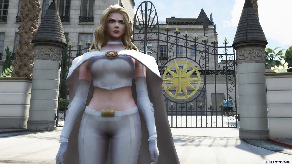 Эмма Фрост X-Men [Add-On Ped] 1.0 / GTA 5
